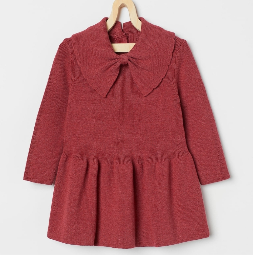 H&M Knitted Collared Dress